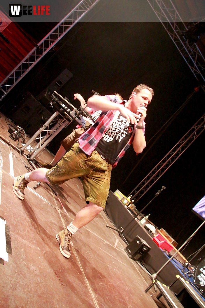 Die Partyvögel Hofer Volksfest Tag 8