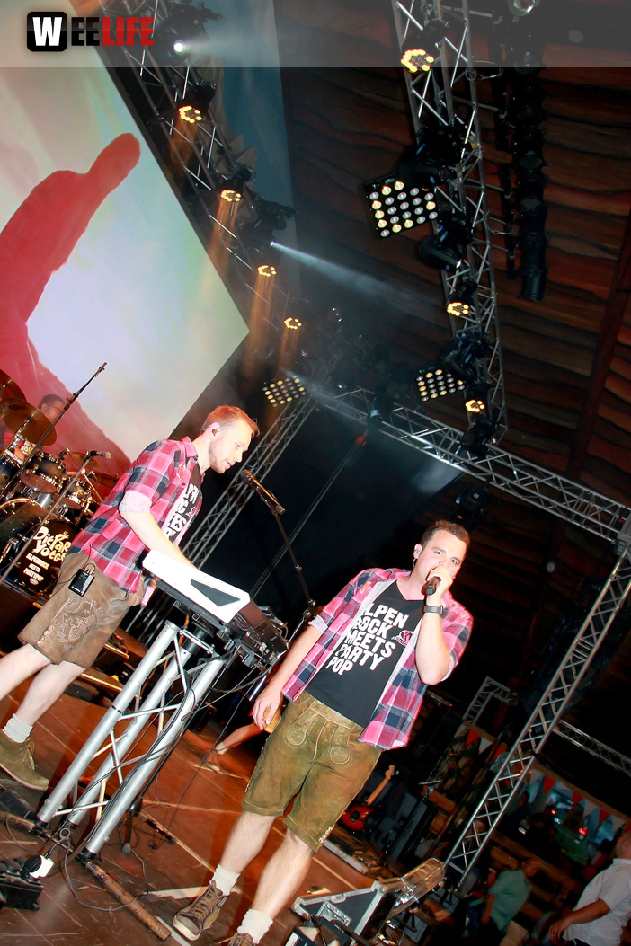 Die Partyvögel Hofer Volksfest Tag 8