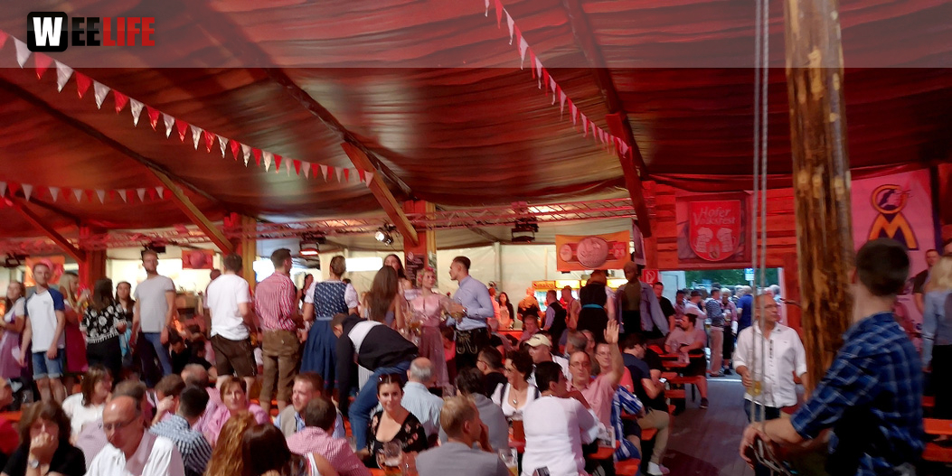 Die Partyvögel Hofer Volksfest Tag 8