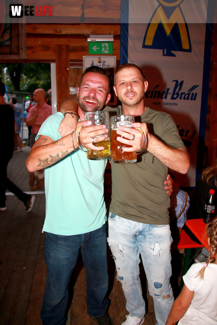 Die Partyvögel Hofer Volksfest Tag 8