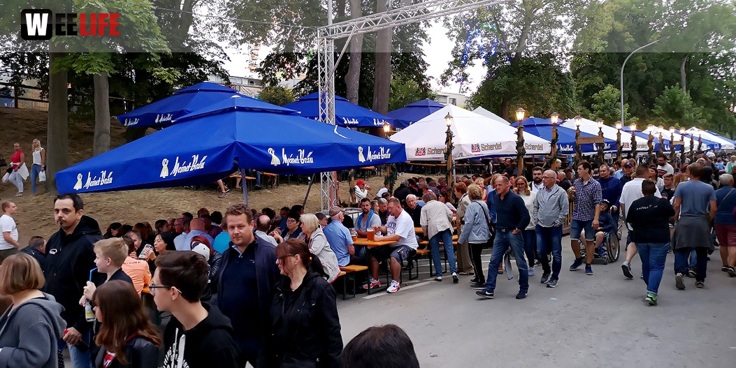 Die Partyvögel Hofer Volksfest Tag 8
