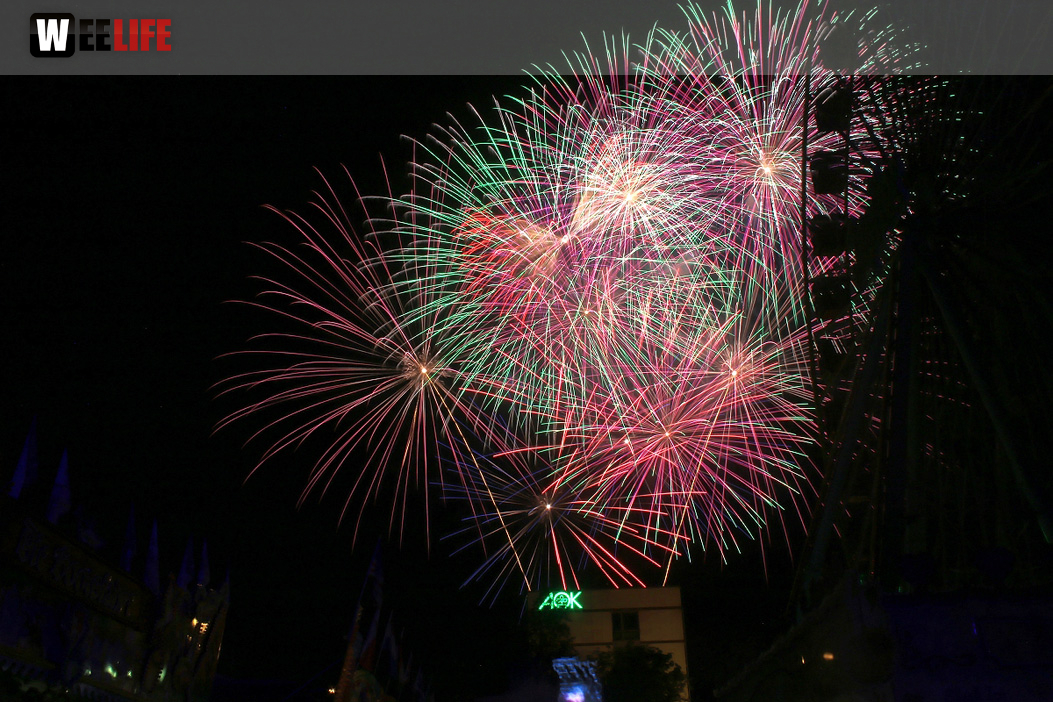 Abschlussfeuerwerk Hofer Volksfest 2019