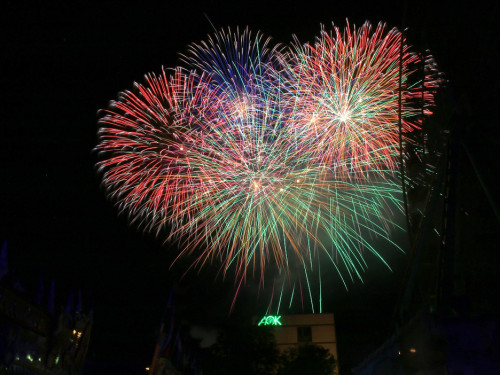 Abschlussfeuerwerk Hofer Volksfest 2019 – Foto 6