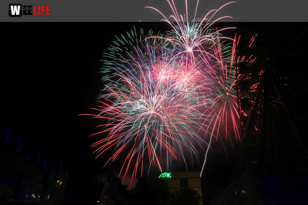 Abschlussfeuerwerk Hofer Volksfest 2019