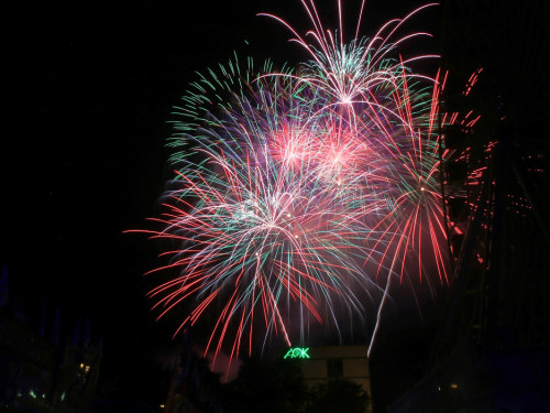 Abschlussfeuerwerk Hofer Volksfest 2019 – Foto 7