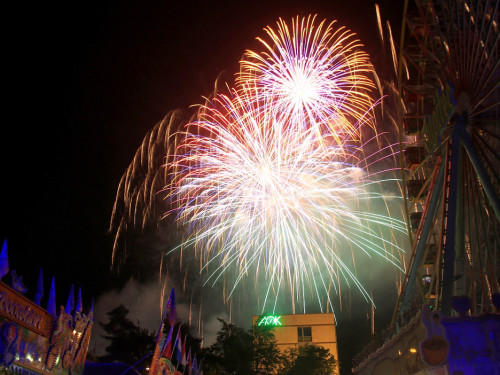 Abschlussfeuerwerk Hofer Volksfest 2019 – Foto 10