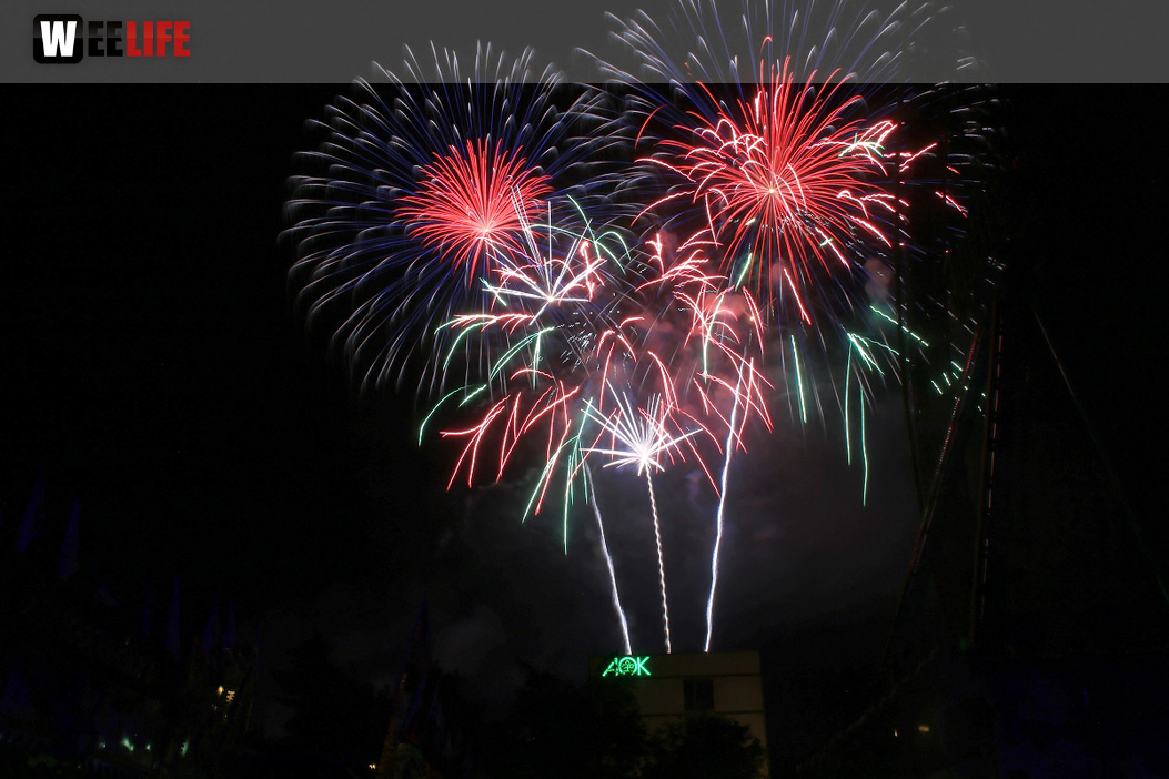Abschlussfeuerwerk Hofer Volksfest 2019