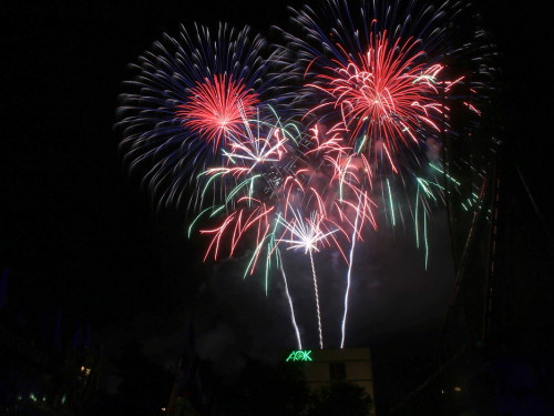 Abschlussfeuerwerk Hofer Volksfest 2019 – Foto 13