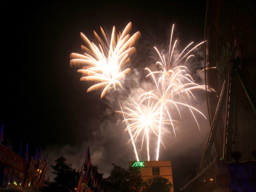 Abschlussfeuerwerk Hofer Volksfest 2019 – Foto 18