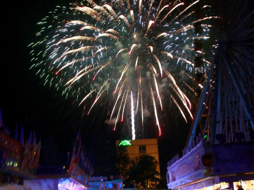 Abschlussfeuerwerk Hofer Volksfest 2019 – Foto 19
