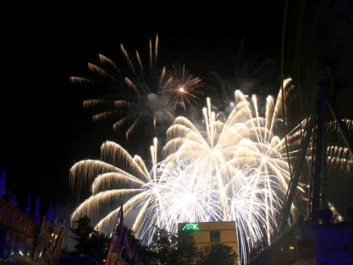 Abschlussfeuerwerk Hofer Volksfest 2019 – Foto 20