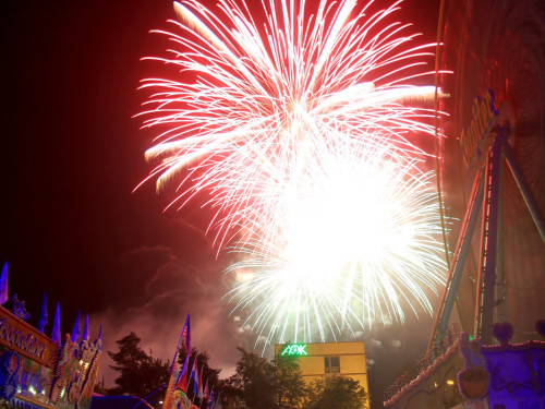 Abschlussfeuerwerk Hofer Volksfest 2019 – Foto 23