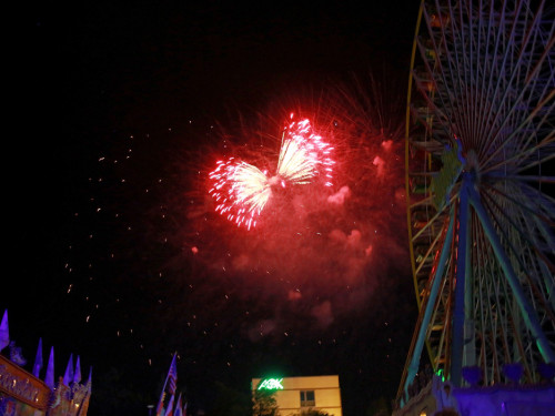 Abschlussfeuerwerk Hofer Volksfest 2019 – Foto 25