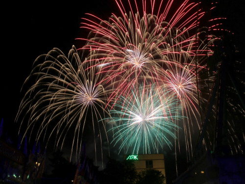 Abschlussfeuerwerk Hofer Volksfest 2019 – Foto 27
