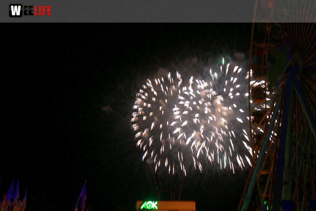 Abschlussfeuerwerk Hofer Volksfest 2019
