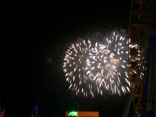 Abschlussfeuerwerk Hofer Volksfest 2019 – Foto 29