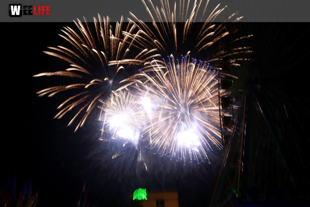 Abschlussfeuerwerk Hofer Volksfest 2019