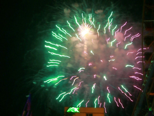 Abschlussfeuerwerk Hofer Volksfest 2019 – Foto 37