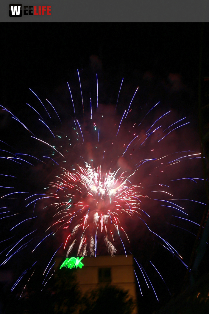 Abschlussfeuerwerk Hofer Volksfest 2019