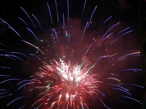 Abschlussfeuerwerk Hofer Volksfest 2019 – Foto 42