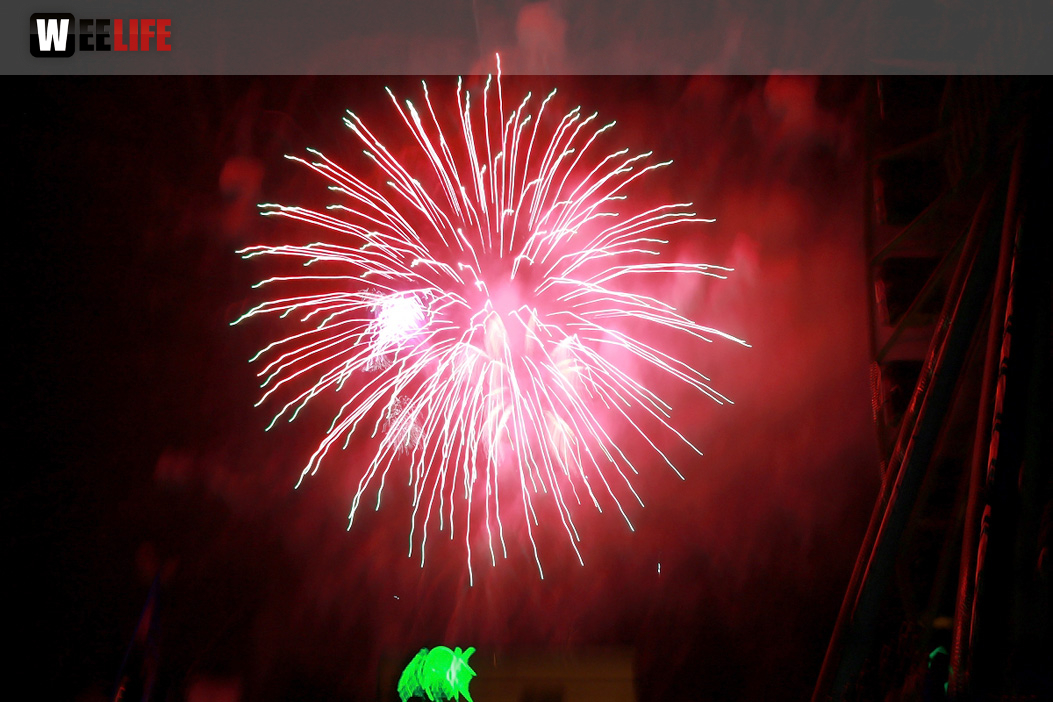 Abschlussfeuerwerk Hofer Volksfest 2019