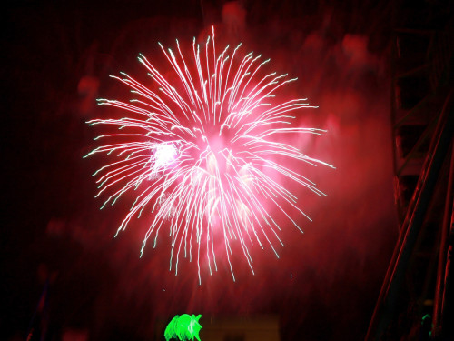 Abschlussfeuerwerk Hofer Volksfest 2019 – Foto 43