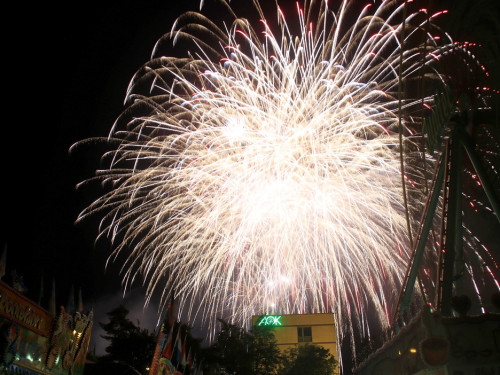 Abschlussfeuerwerk Hofer Volksfest 2019 – Foto 44