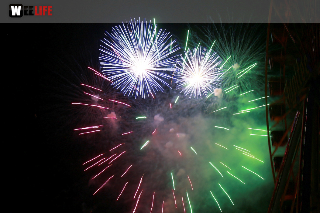 Abschlussfeuerwerk Hofer Volksfest 2019