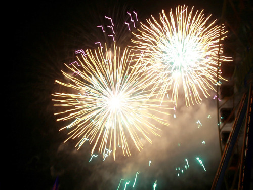 Abschlussfeuerwerk Hofer Volksfest 2019 – Foto 46