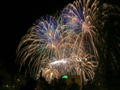 Abschlussfeuerwerk Hofer Volksfest 2019 – Foto 47