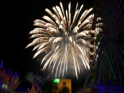 Abschlussfeuerwerk Hofer Volksfest 2019 – Foto 54