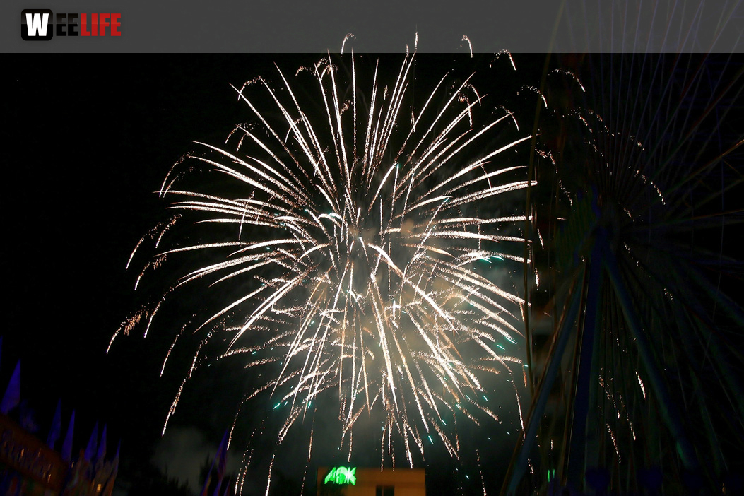 Abschlussfeuerwerk Hofer Volksfest 2019
