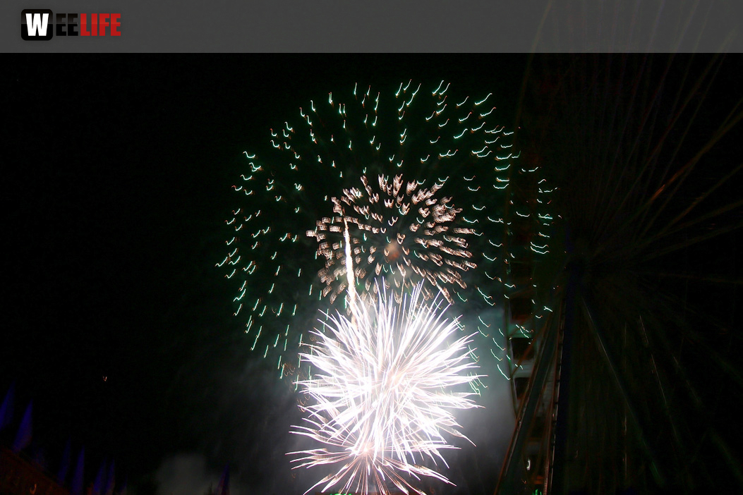 Abschlussfeuerwerk Hofer Volksfest 2019