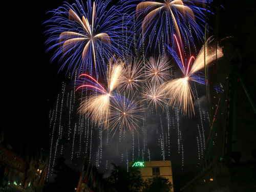 Abschlussfeuerwerk Hofer Volksfest 2019 – Foto 59