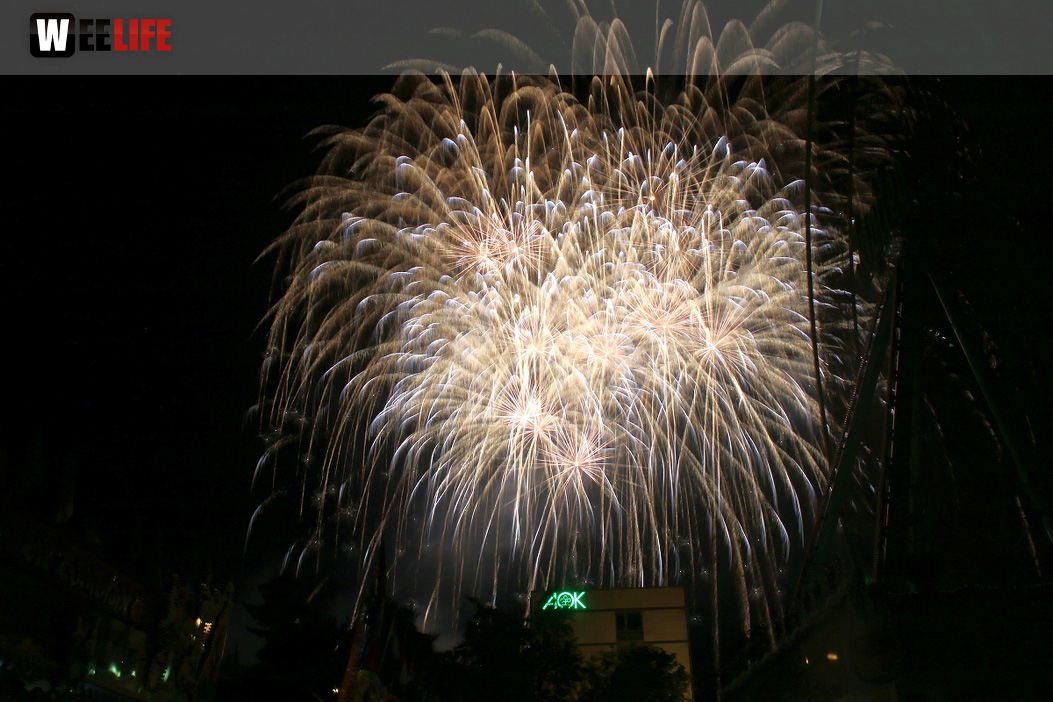 Abschlussfeuerwerk Hofer Volksfest 2019