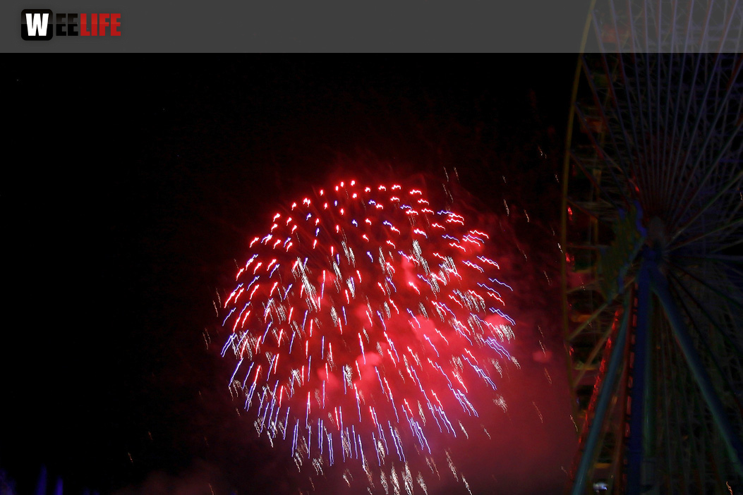 Abschlussfeuerwerk Hofer Volksfest 2019