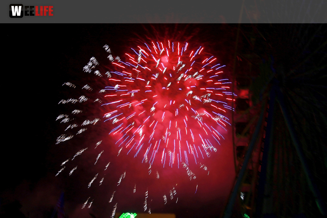 Abschlussfeuerwerk Hofer Volksfest 2019