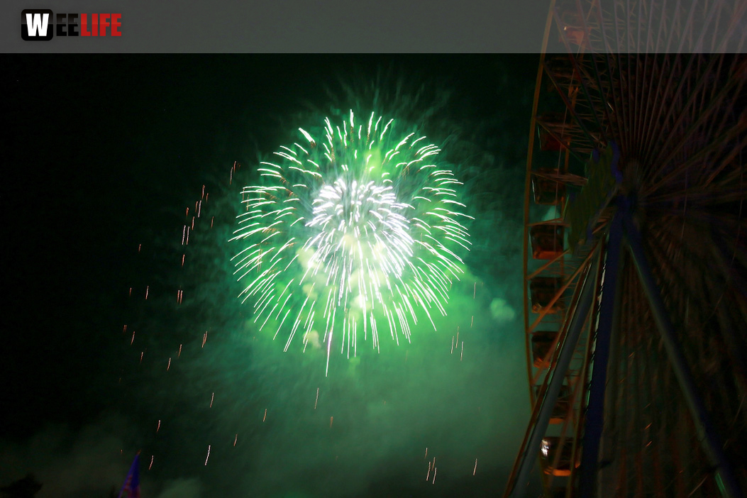 Abschlussfeuerwerk Hofer Volksfest 2019