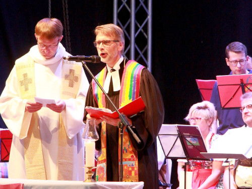 Ökumenischer Gottesdienst Tag 10 Hofer Volksfest Hofer Volksfest 2019 – Foto 36