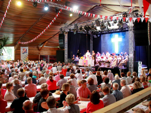 Ökumenischer Gottesdienst Tag 10 Hofer Volksfest Hofer Volksfest 2019 – Foto 44