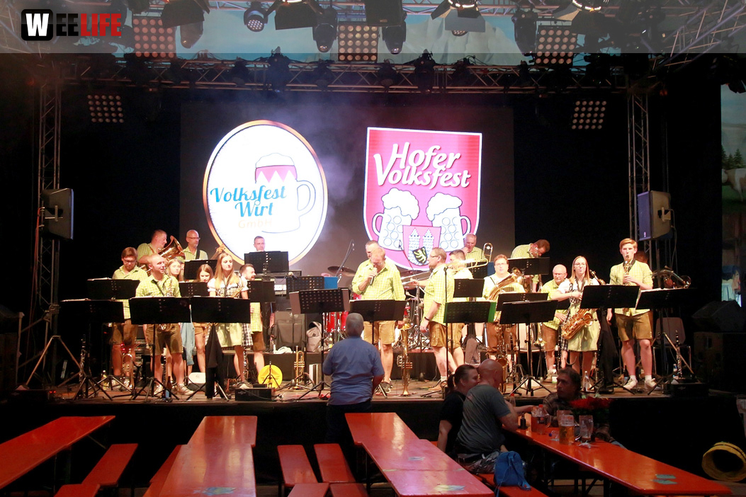 Stadtkapelle Teuschnitz Tag 10 Hofer Volksfest Hofer Volksfest 2019