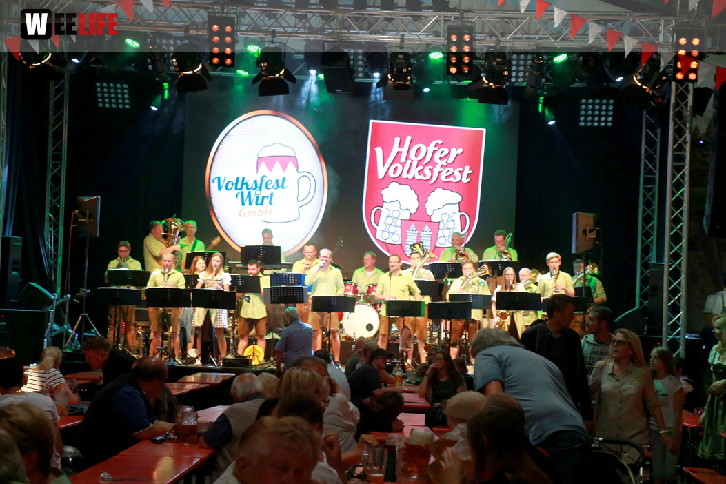 Stadtkapelle Teuschnitz Tag 10 Hofer Volksfest Hofer Volksfest 2019