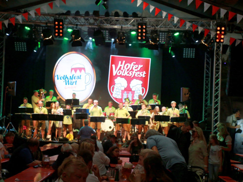 Stadtkapelle Teuschnitz Tag 10 Hofer Volksfest Hofer Volksfest 2019 – Foto 15