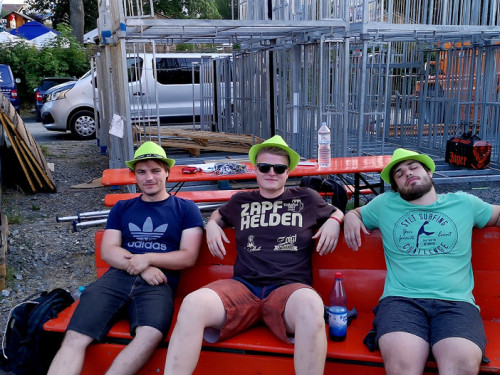 Stadtkapelle Teuschnitz Tag 10 Hofer Volksfest Hofer Volksfest 2019 – Foto 25