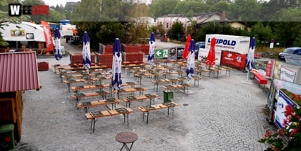 Abbau Hofer Volksfest 2019 5.8.2019-10.8.2019