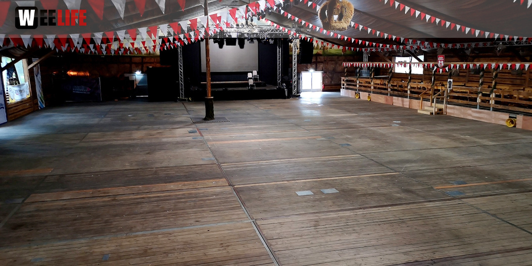 Abbau Hofer Volksfest 2019 5.8.2019-10.8.2019