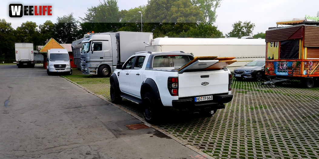 Abbau Hofer Volksfest 2019 5.8.2019-10.8.2019