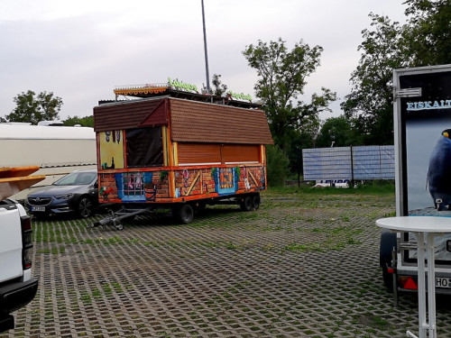 Abbau Hofer Volksfest 2019 5.8.2019-10.8.2019 – Foto 9