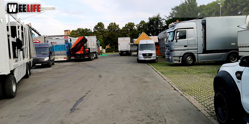 Abbau Hofer Volksfest 2019 5.8.2019-10.8.2019
