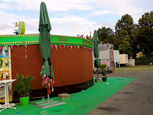 Abbau Hofer Volksfest 2019 5.8.2019-10.8.2019 – Foto 15